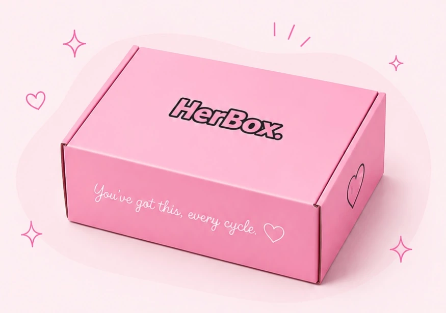 Pink HerBox Pad Box